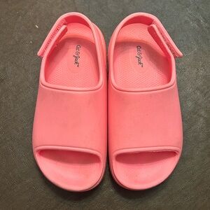 Cat & Jack Pink Kids Slip-On Sandals